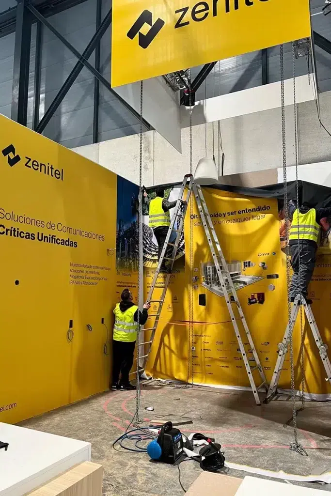 trabajo de impresión para Zenitel